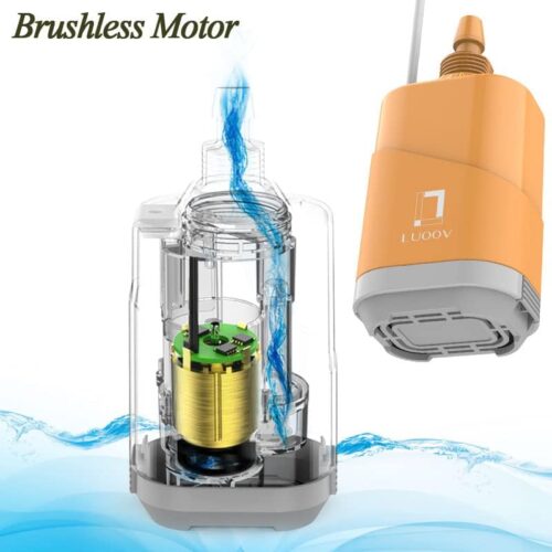 Portable Camping Shower with USB Rechargeable Battery 4400mAh Powerful Li-Ion Battery 75-100 Mins Operating Time on a 6-8 Hour Charge | Type-C Input .Charge Mode - Image 9